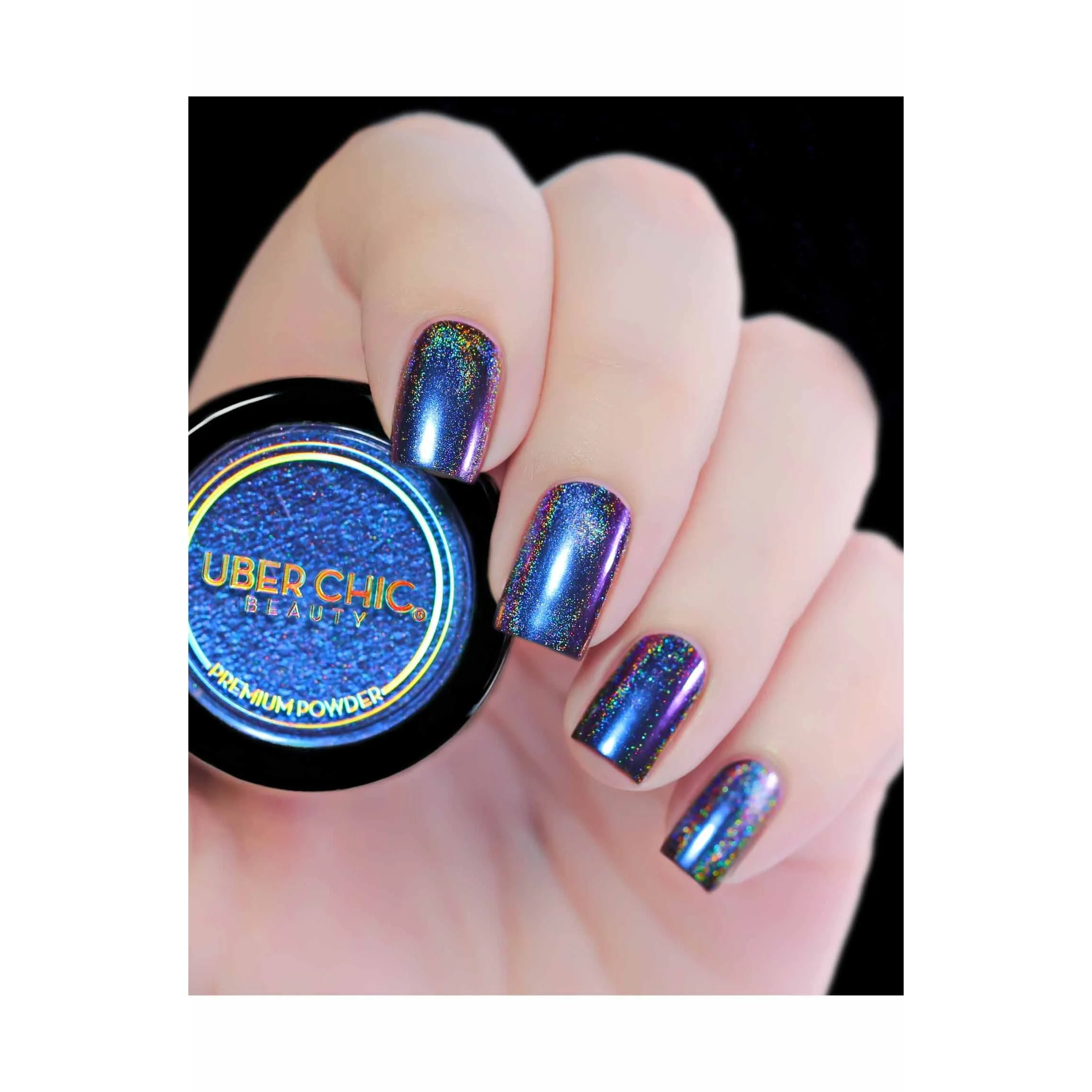 Chameleon Holographic Nail Powder: Royalty Suits Me - Image 2