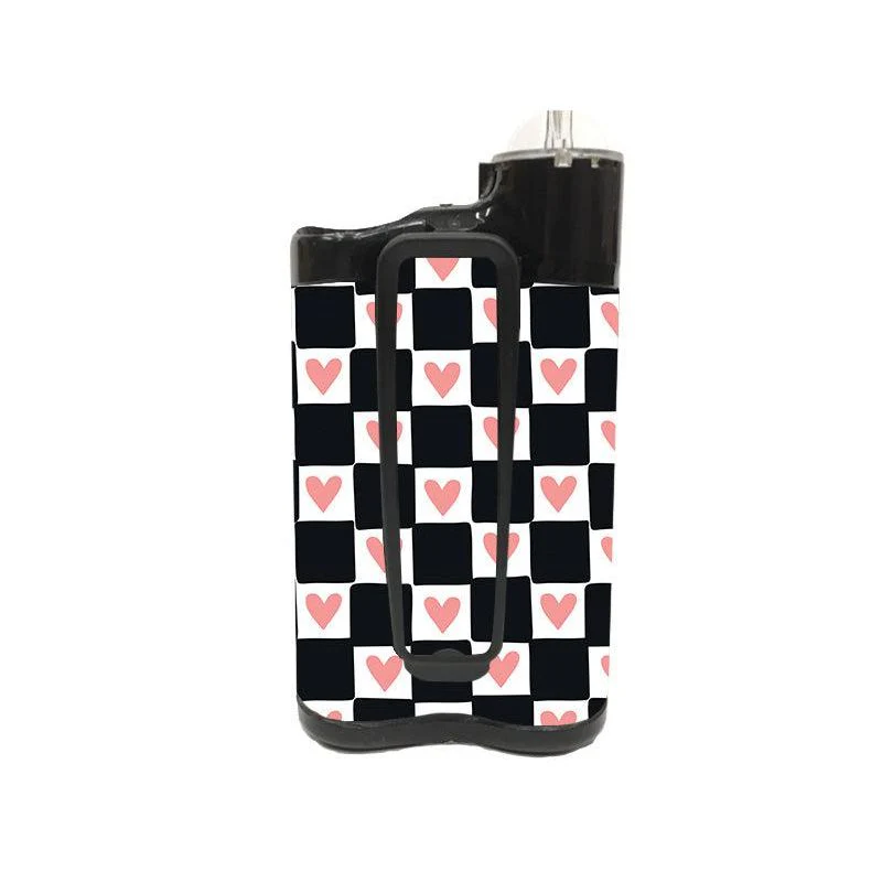 Checkered Hearts Sticker for Medtronic MiniMed 770G & 780G - Image 3