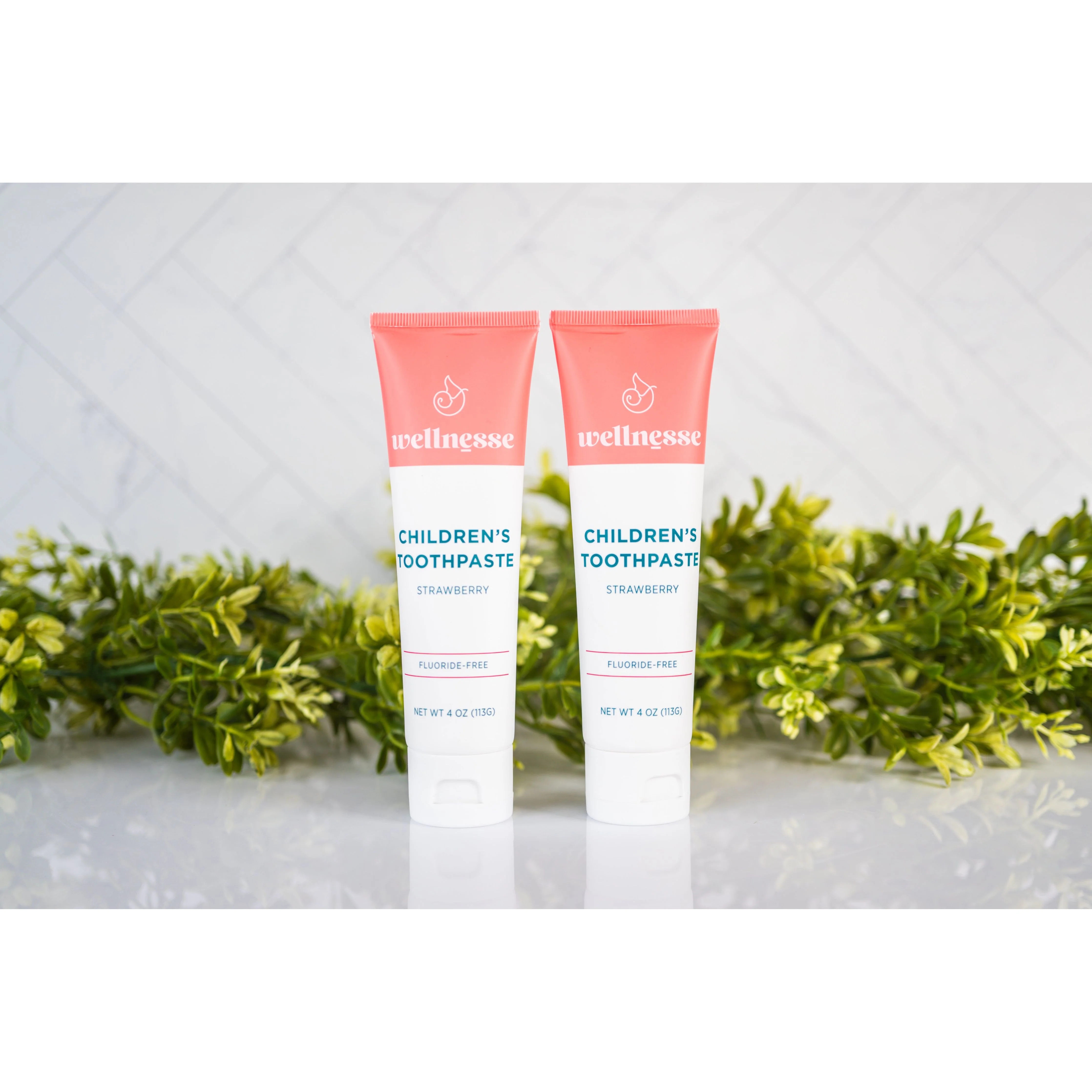 Children's Strawberry Toothpaste - 2 Pack
