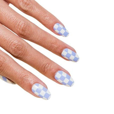 Chillhouse Chill Tips Fake Nails Design Studio Checked Out 24ct - Imperfect Box - Image 2