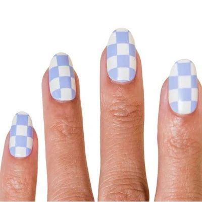 Chillhouse Chill Tips Fake Nails Design Studio Checked Out 24ct - Imperfect Box - Image 3