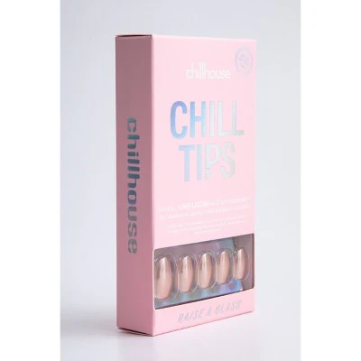 Chillhouse Chill Tips Press-On Fake Nails - Raise a Glass 24ct - Imperfect Box - Image 7