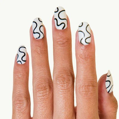 Chillhouse Chill Tips Press-On Fake Nails Wavy Baby 24ct - New - Image 2