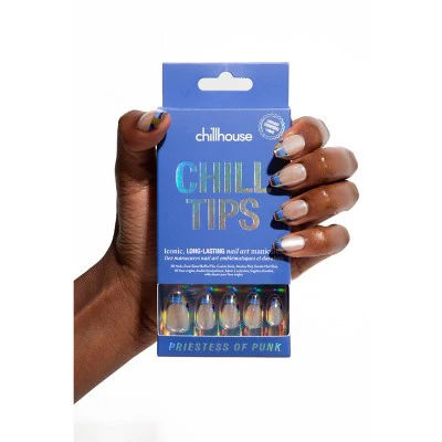 Chillhouse Chill Tips Press-On Nail Set Priestess of Punk 24ct - New - Image 4