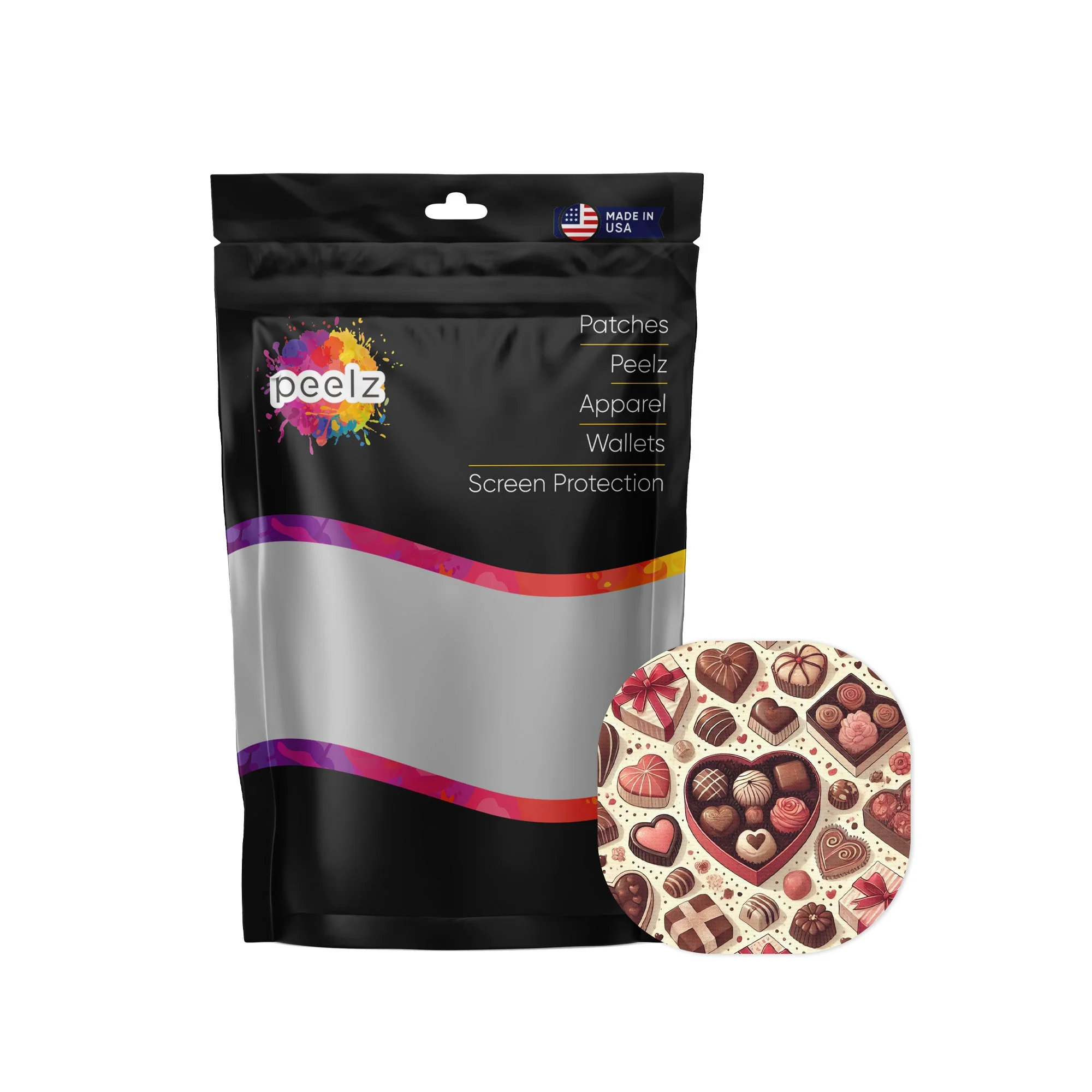 Chocolate Love Overpatch Tape - Pump Peelz - Image 3