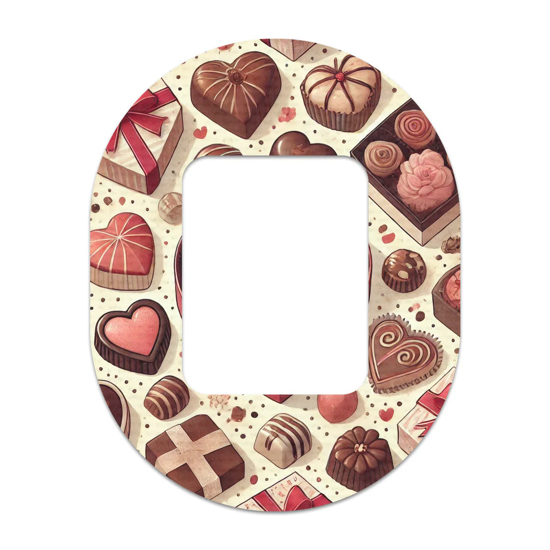 Chocolate Love Tandem Mobi Decorative Patch Tape - Pump Peelz - Image 2