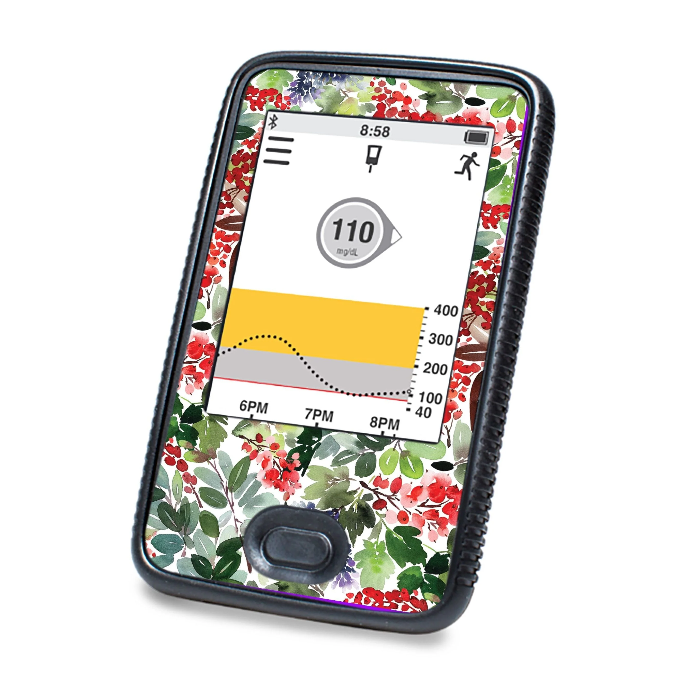 Christmas Berries Designed for DEXCOM G6 Touchscreen Receiver
