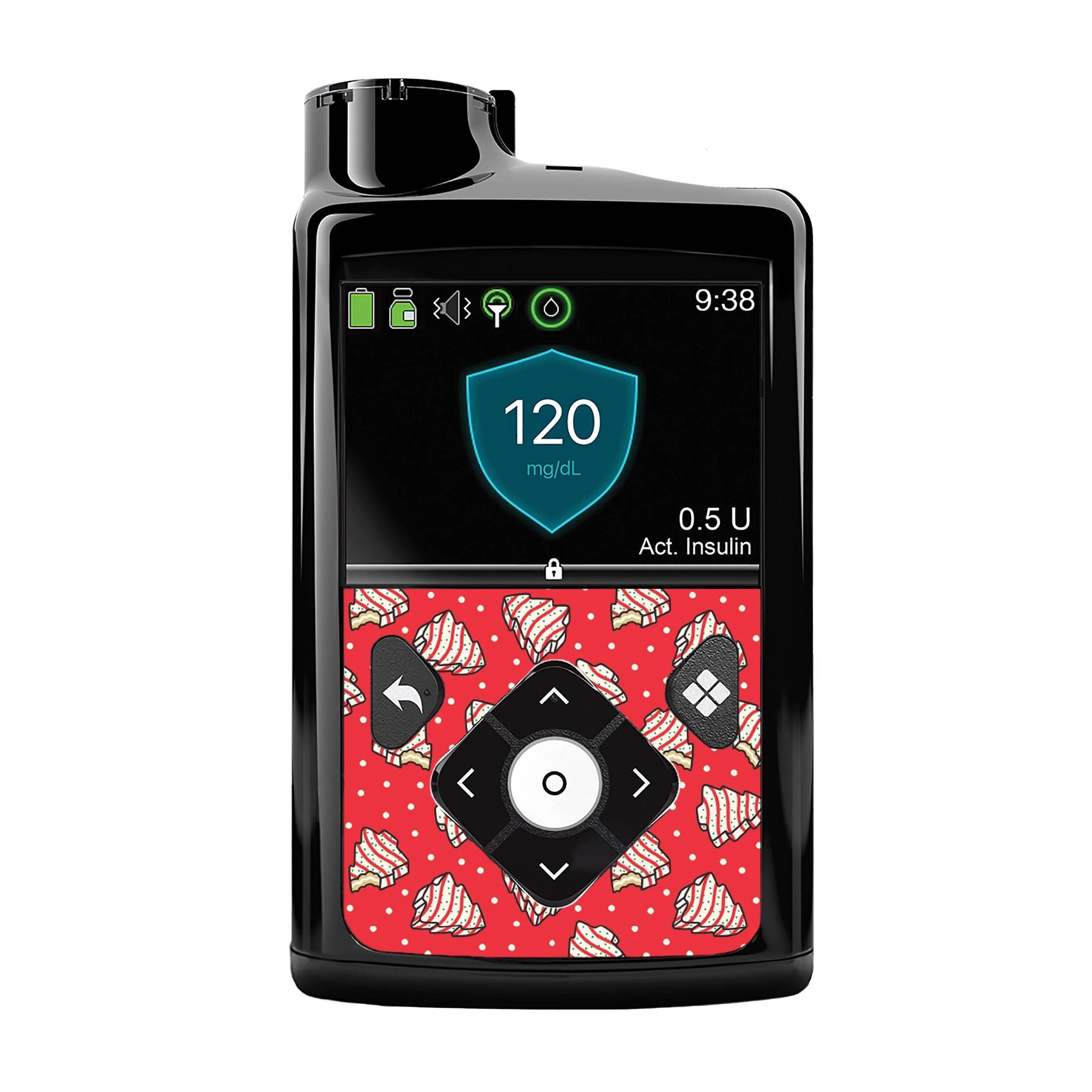 Christmas Cakes Sticker for Medtronic MiniMed 770G & 780G