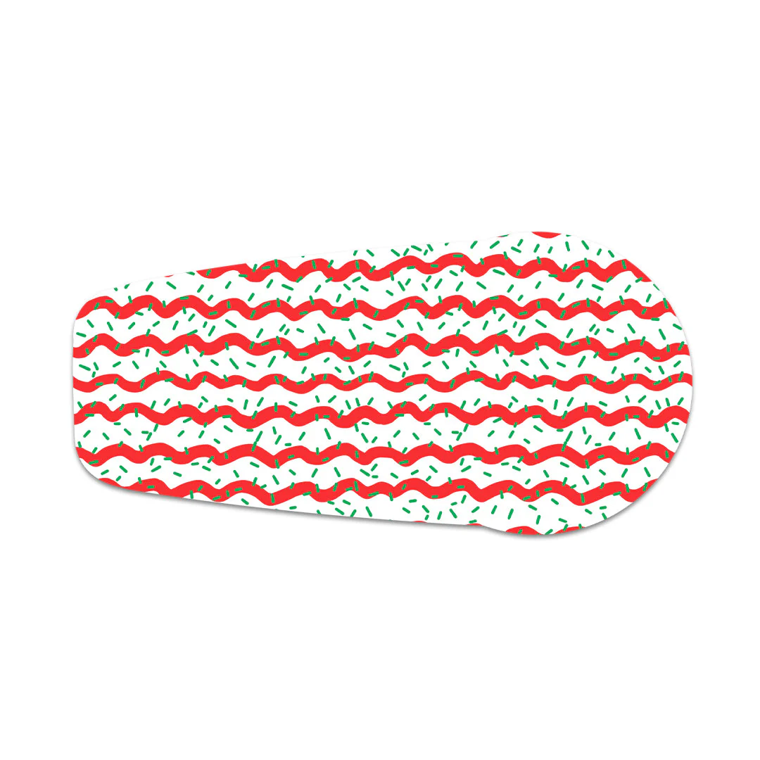Christmas Icing Dexcom G6 Transmitter Sticker - Pump Peelz - Image 2