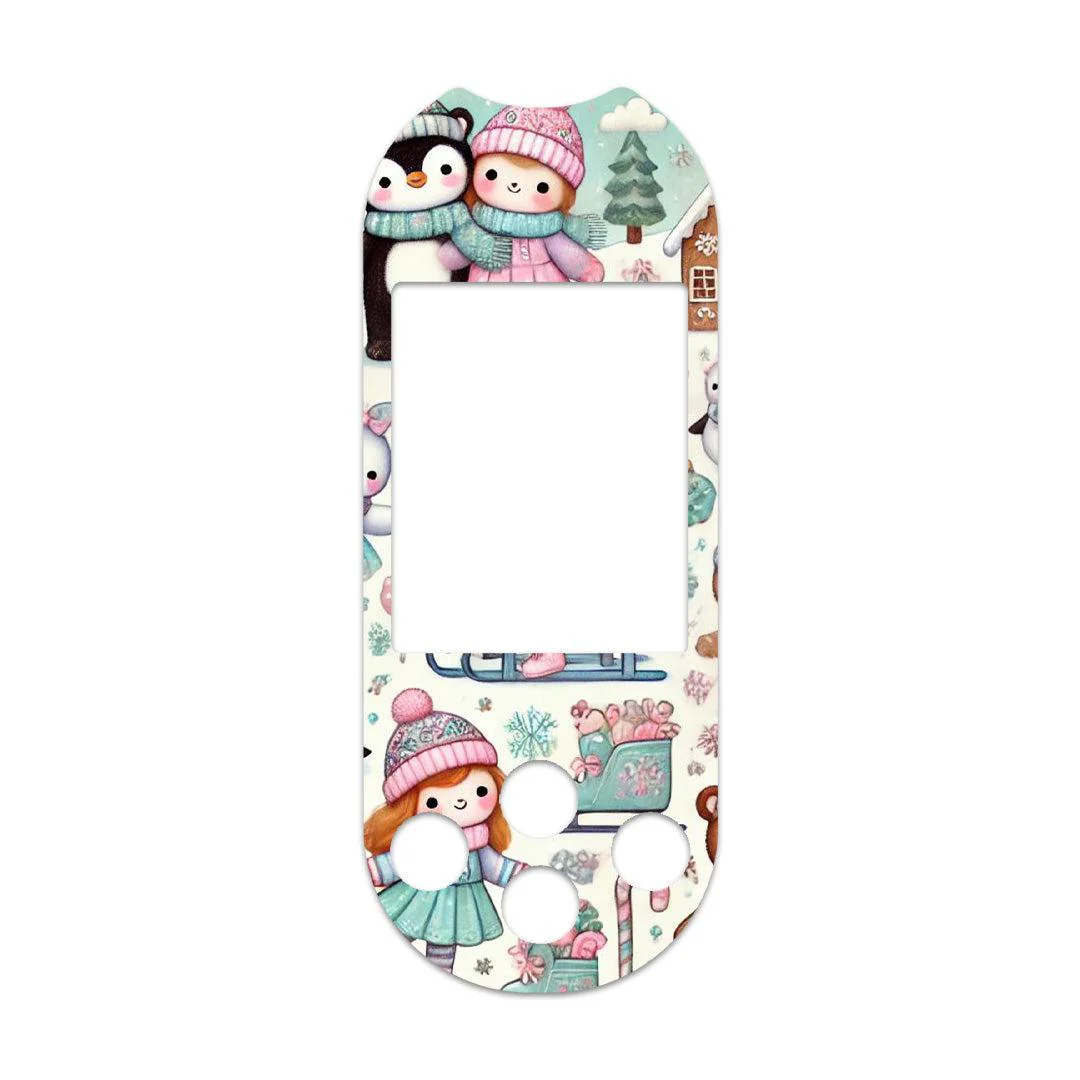 Christmas Scene Sticker for OneTouch Verio Reflect Glucometer - Image 2