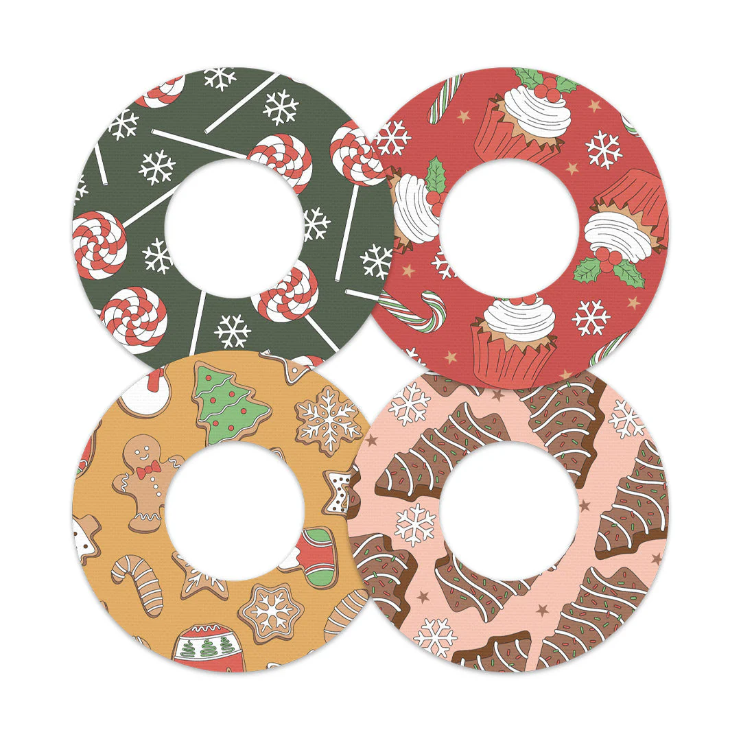 Christmas Treats Variety Freestyle Libre 2 Patch Tape - Pump Peelz