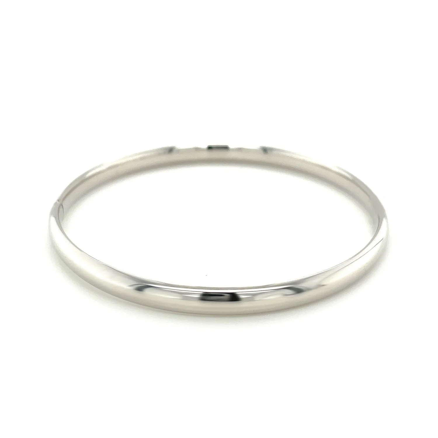 Classic Bangle in 14k White Gold (5.0mm) - Image 4