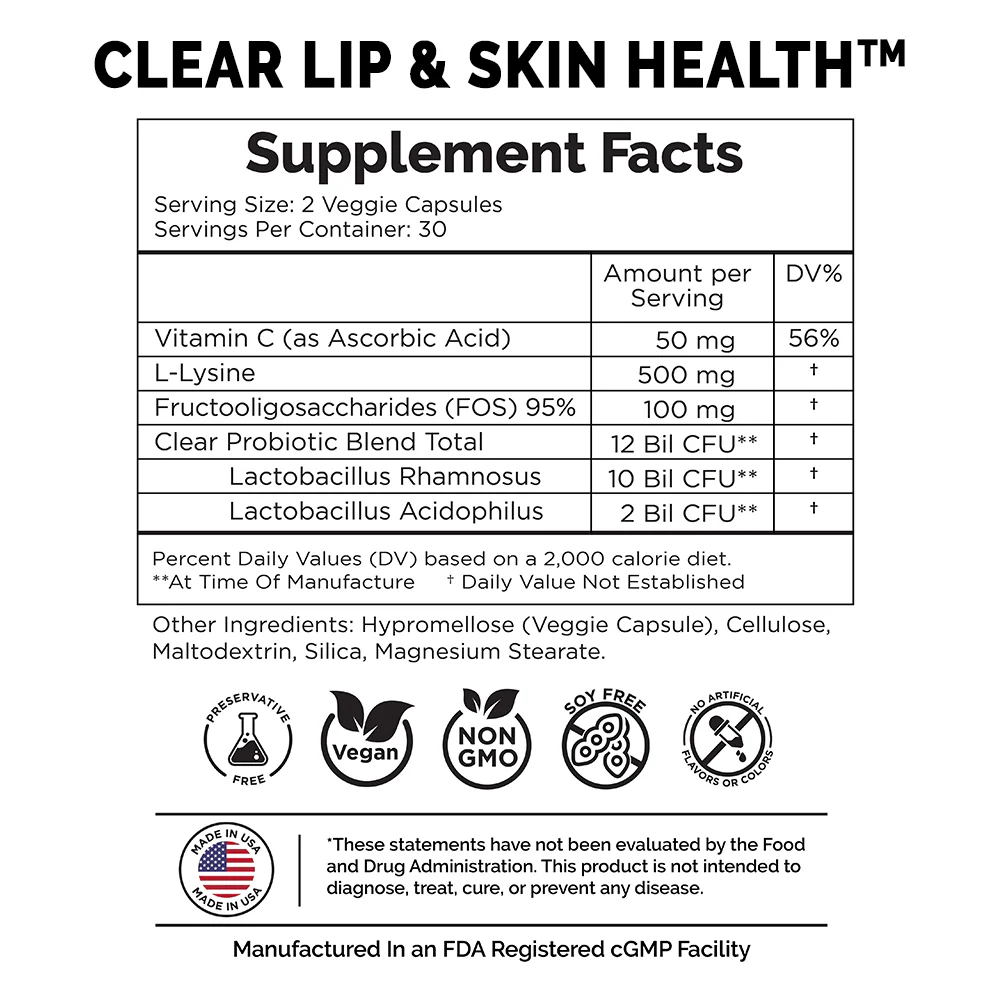 Clear Lip & Skin Health + Clear Daily Healing Gel - Image 2