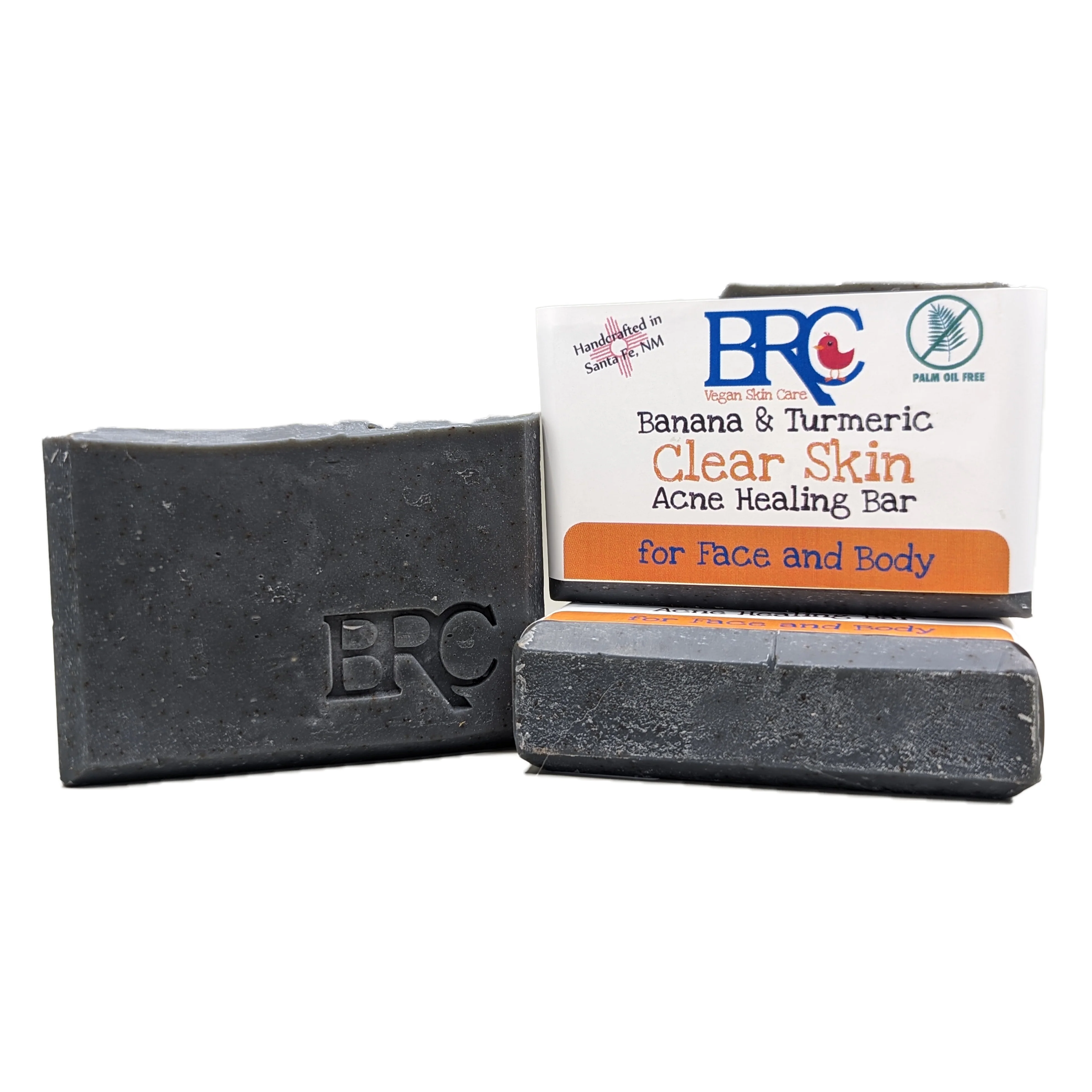 Clear Skin Acne Blasting Face & Body Soap w/ Banana & Turmeric