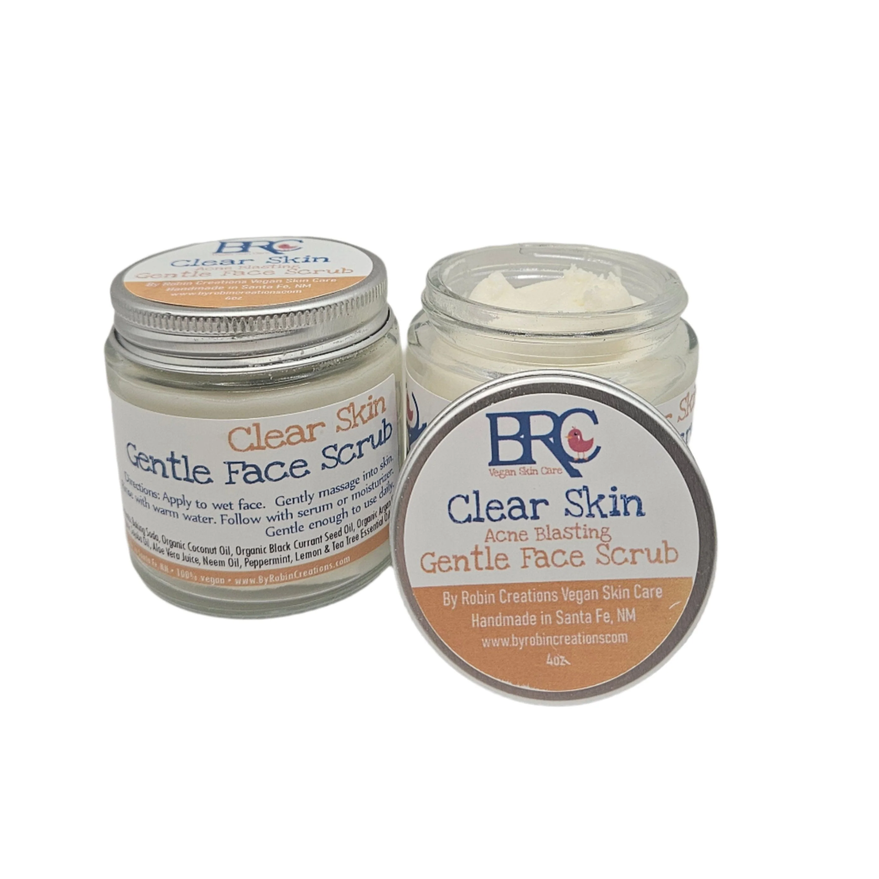 Clear Skin Gentle Acne Blasting Face Scrub