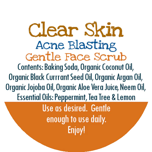 Clear Skin Gentle Acne Blasting Face Scrub - Image 4