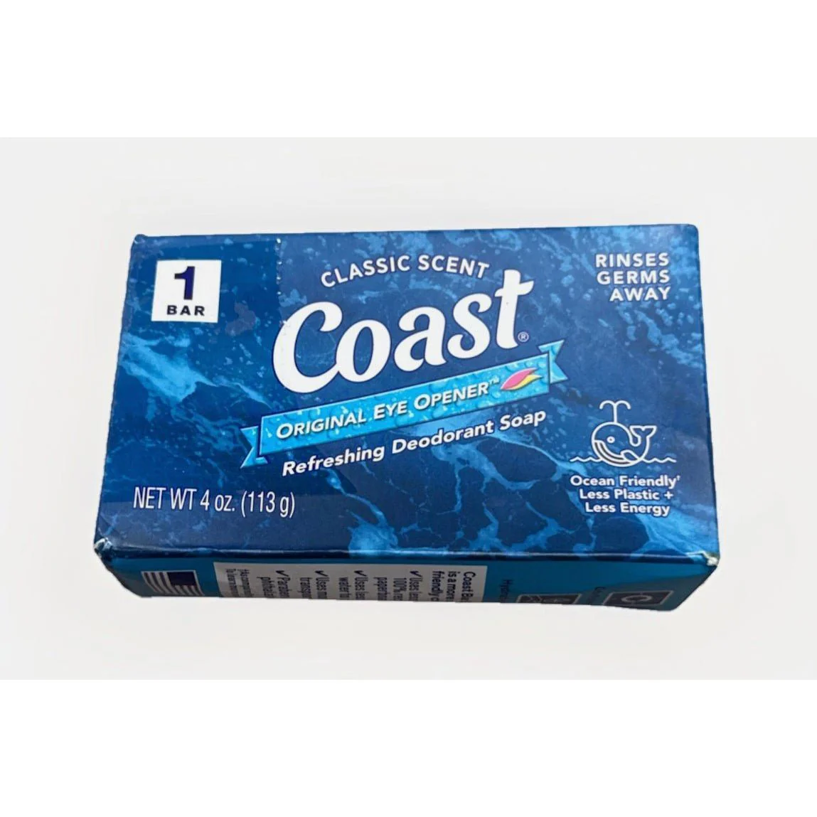 Coast Refreshing Deodorant Soap 4 oz Bars