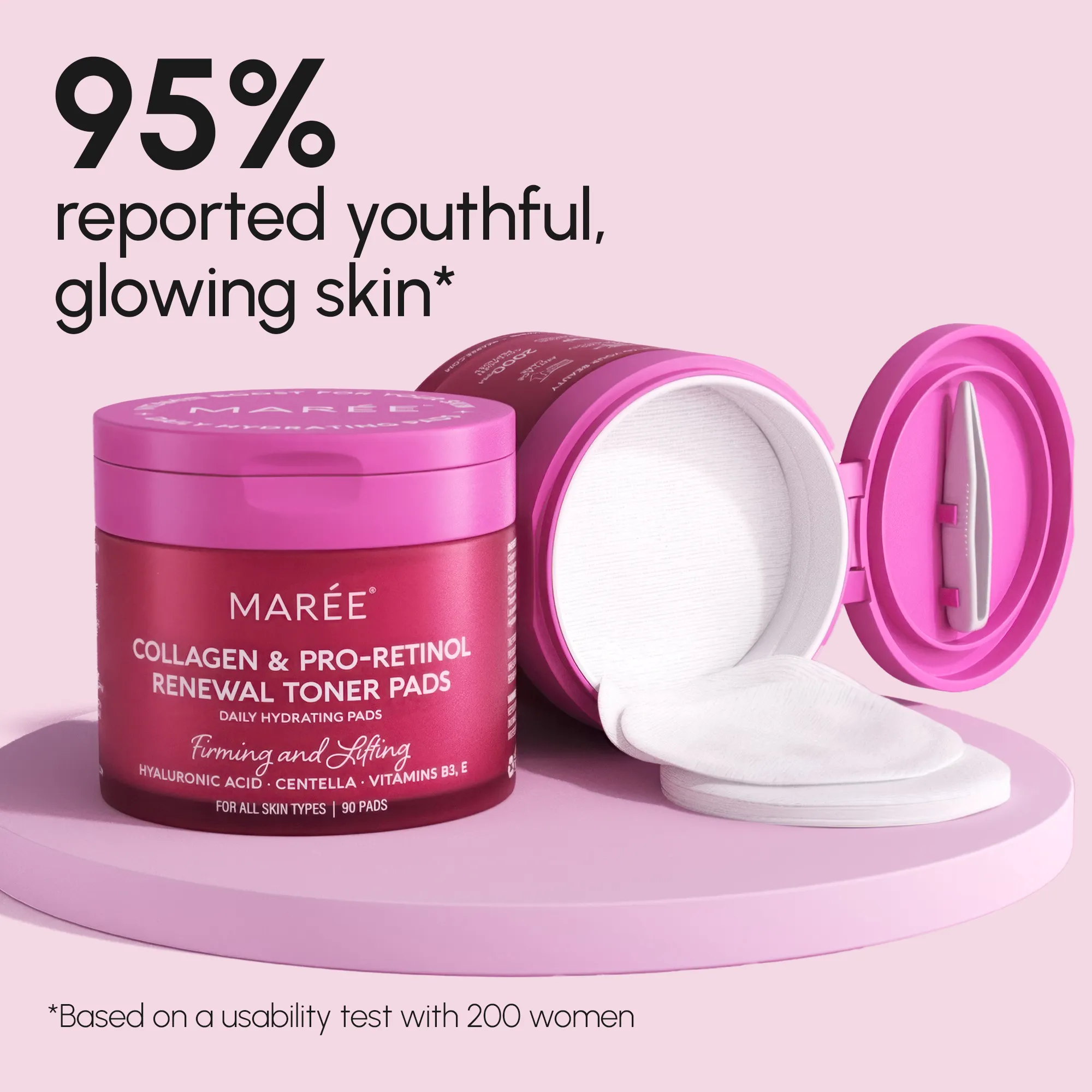 Collagen & Retinol Toner Pads - Image 7