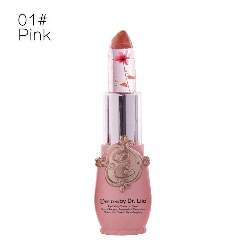 Color-Changing Flower Lip Gloss – Vegan, Gluten-Free, Hydrating Lip Balm - Image 9