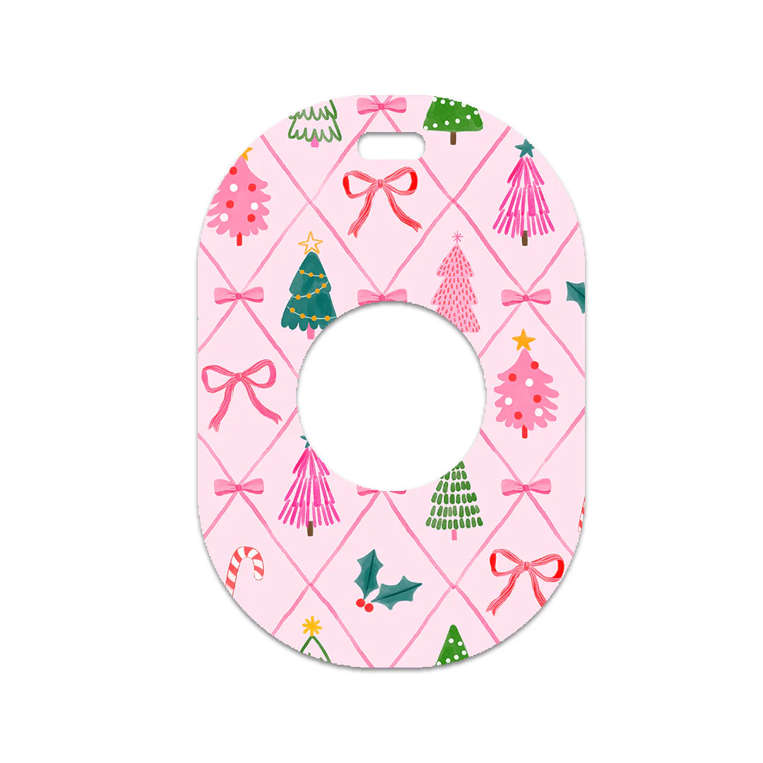 Coquette Christmas Eversense 365 Smart Transmitter Sticker - Pump Peelz - Image 2