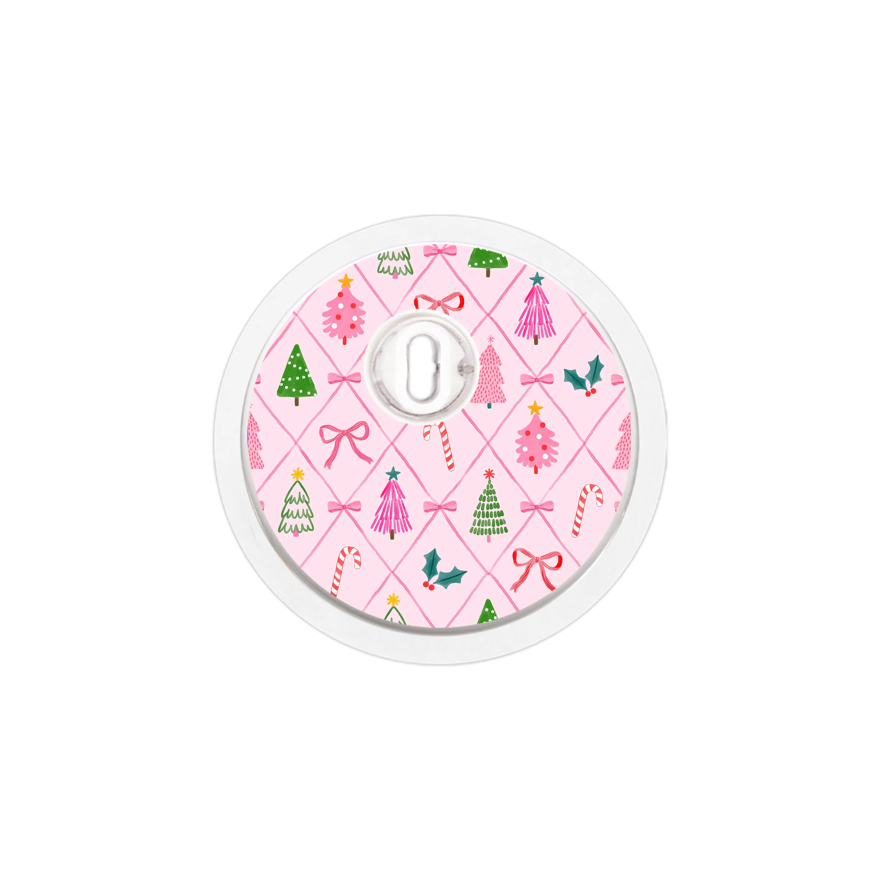 Coquette Christmas FreeStyle Libre 3 Plus & Lingo  Sensor Sticker - Pump Peelz