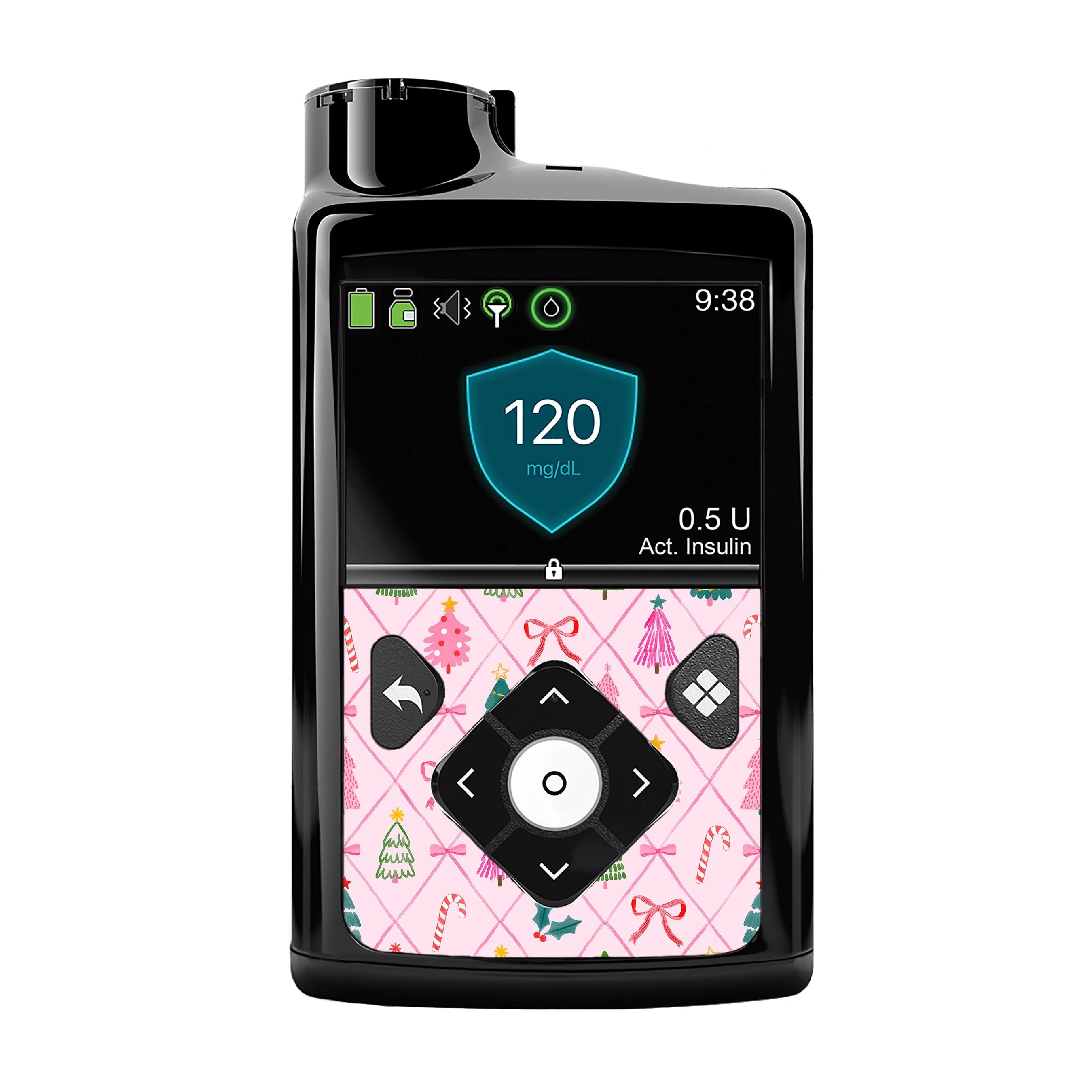 Coquette Christmas Medtronic MiniMed 770G & 780G Sticker - Pump Peelz