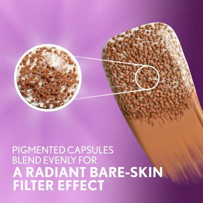 COVERGIRL Simply Ageless Skin Perfector Essence Vegan Foundation 80 Deep 1 fl oz - Imperfect Container - Image 9