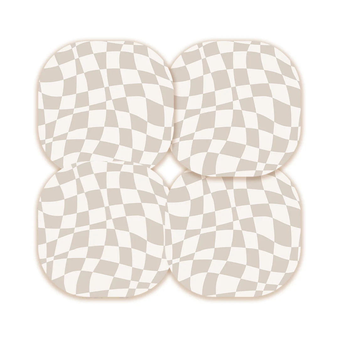 Creamy Check Overpatch Tape - Pump Peelz - Image 2