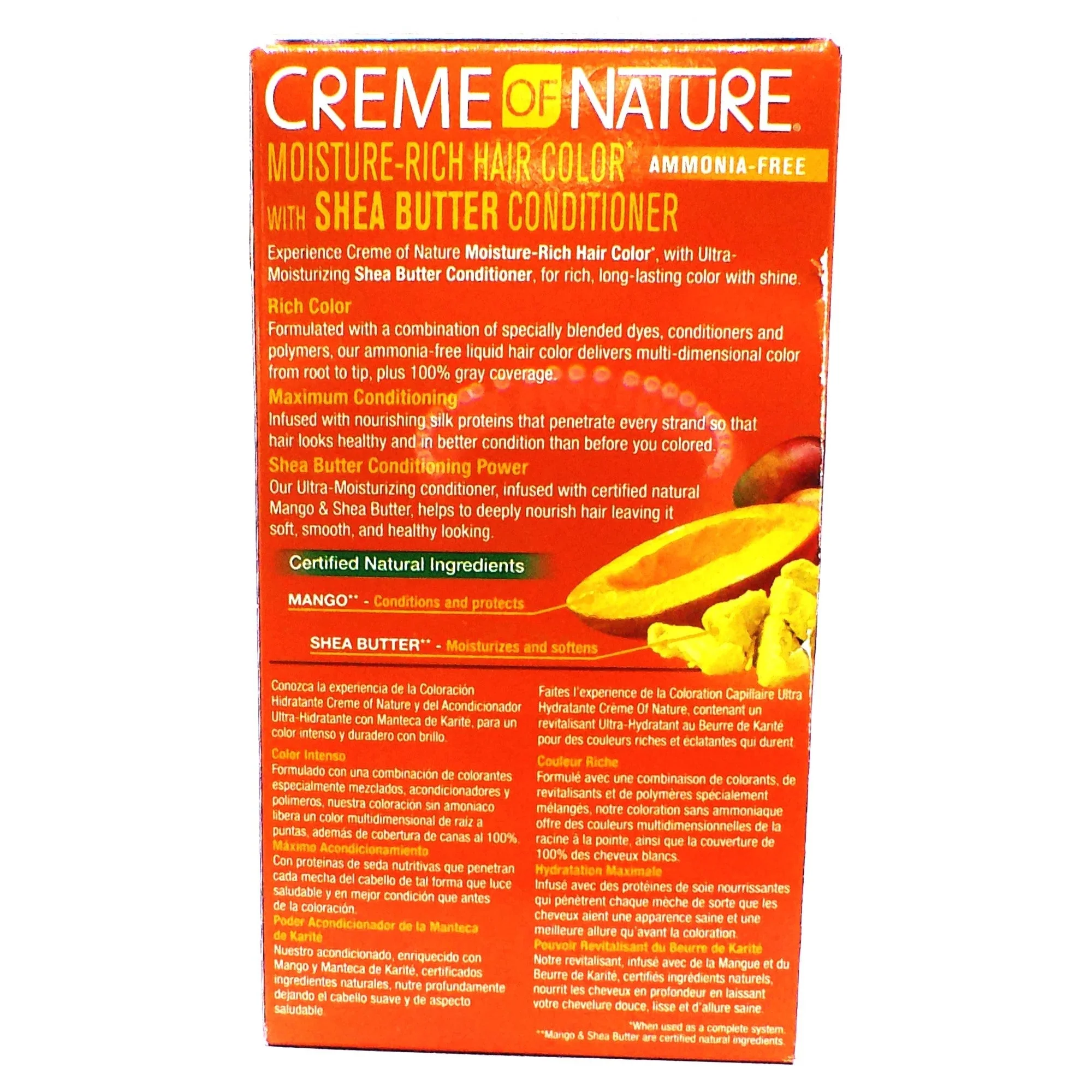 Crème of Nature Moisture- Rich Hair Color C43 Lightest Blonde - Image 2
