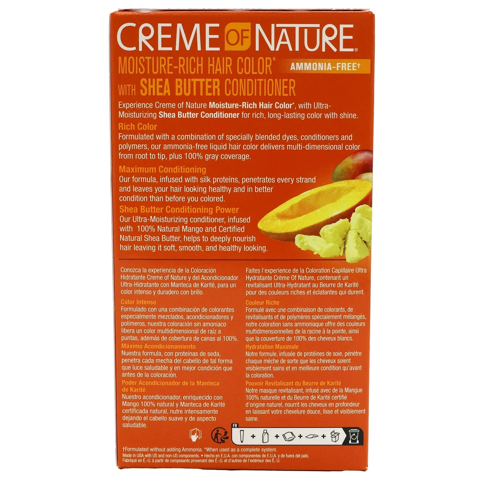 Crème of Nature Moisture- Rich Hair Color C43 Lightest Blonde - Image 3