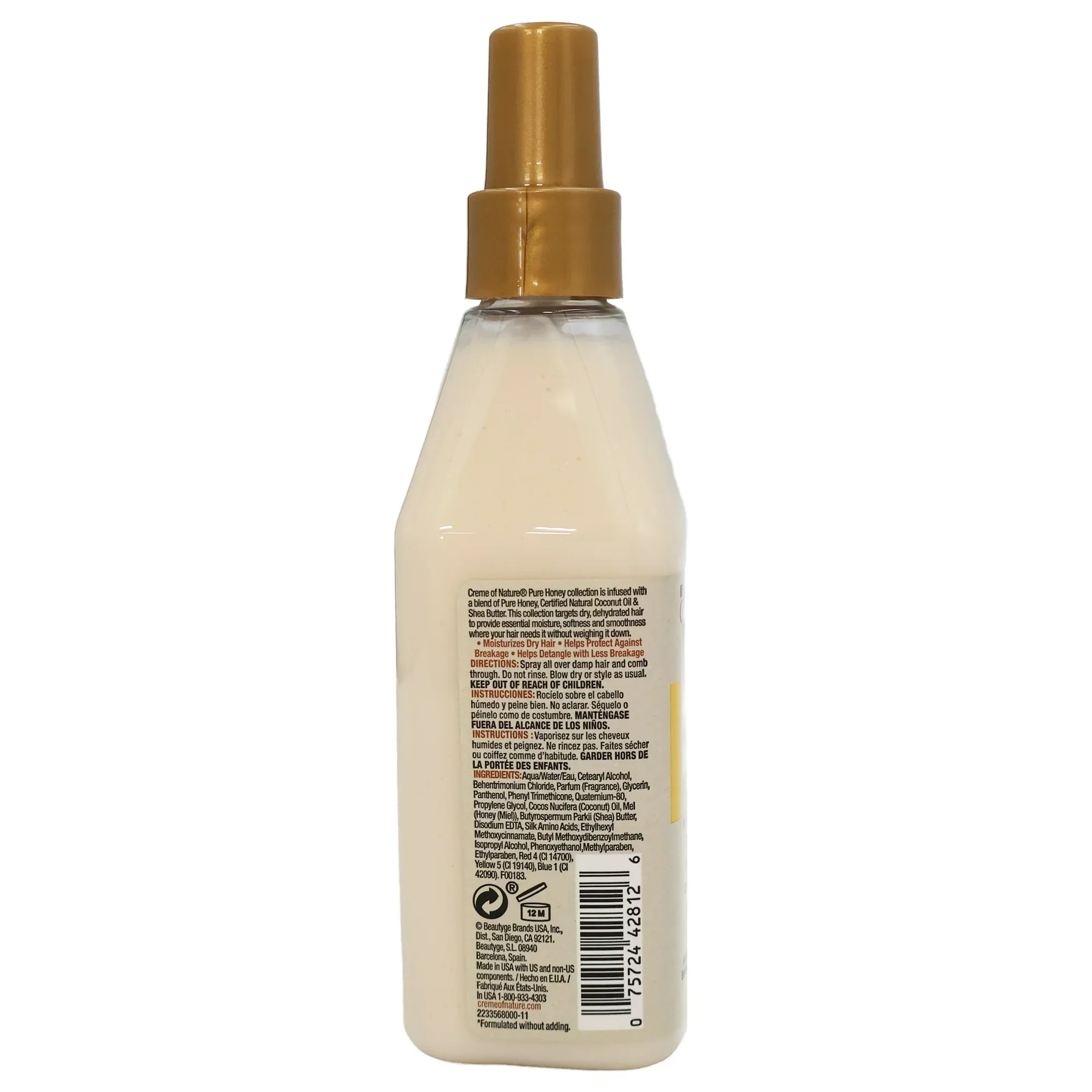 Creme Of Nature Pure Honey Break Up Breakage Leave-In Conditioner - Image 2
