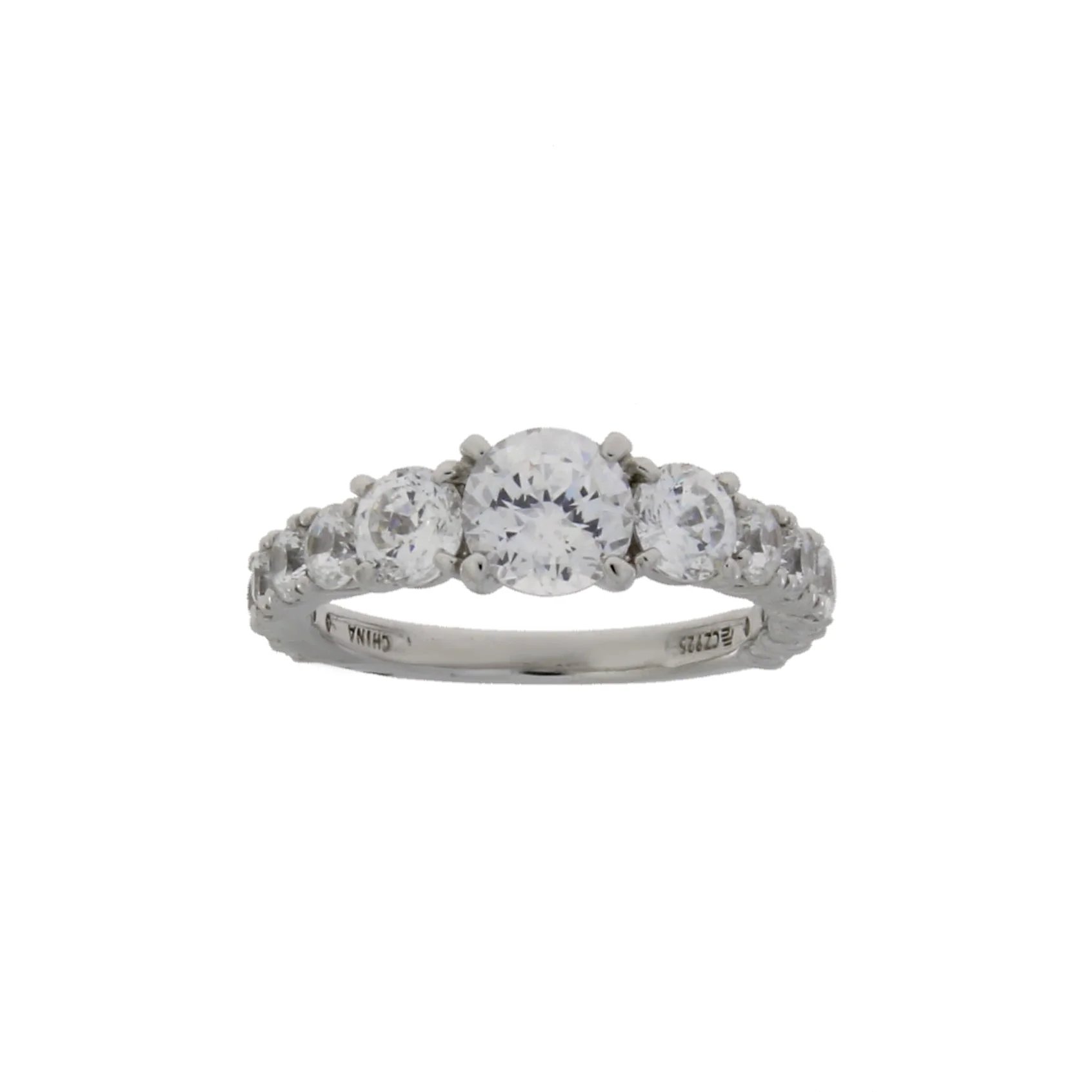 Cubic Zirconium CZ SS Bridal Sterling Silver - Image 4