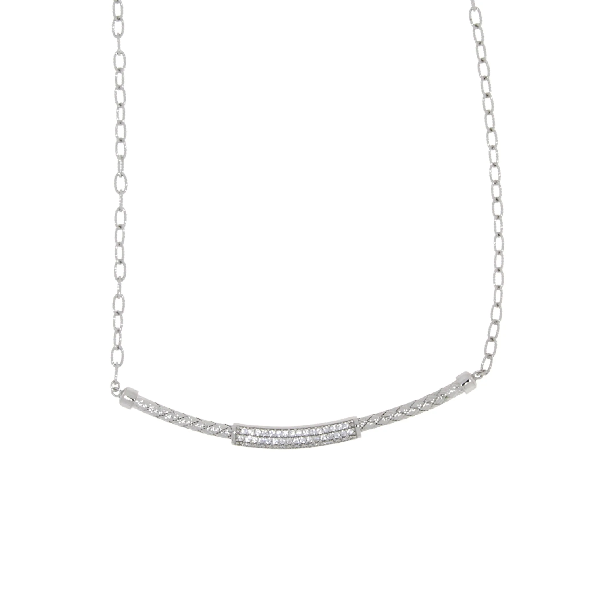 Cubic Zirconium Fashion Pendants Sterling Silver - Image 2