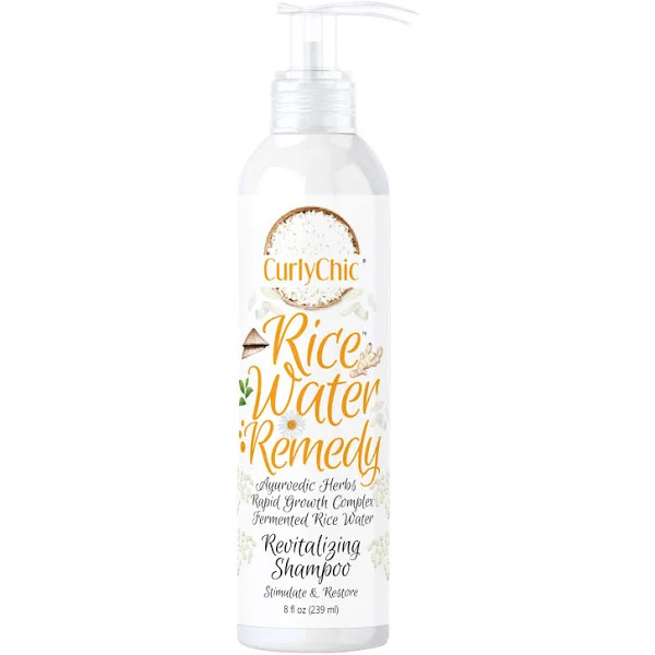 Curly Chic Rice Water Remedy Revitalizing Shampoo