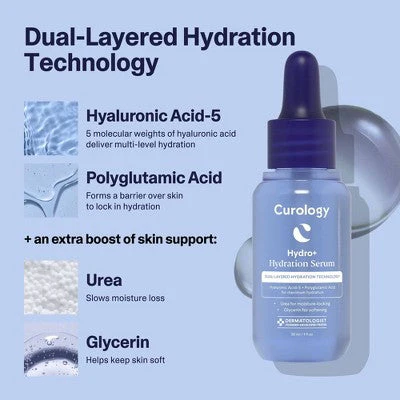 Curology Hydro+ Hydration Serum 1 fl oz - Imperfect Box - Image 4