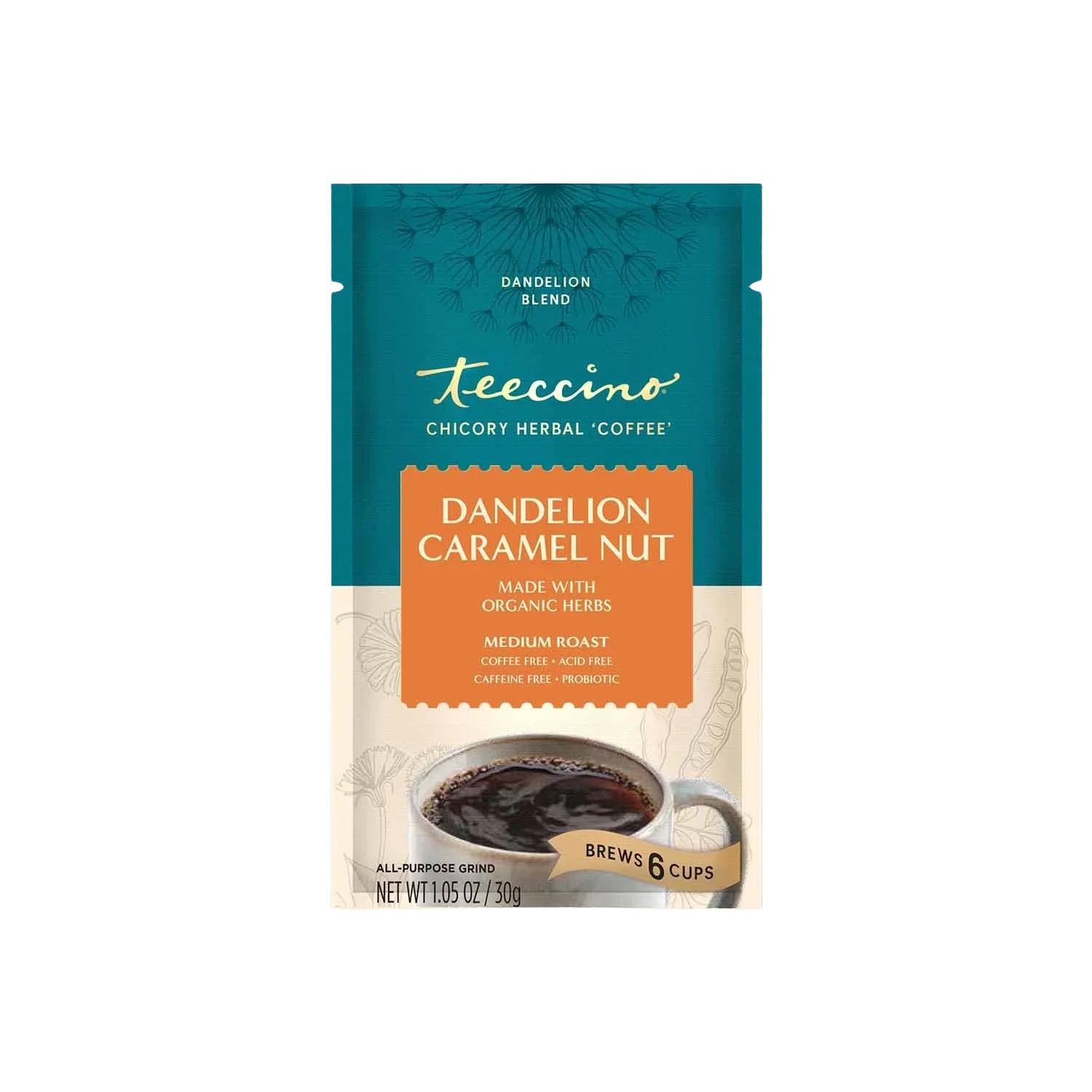 Dandelion Caramel Nut Chicory Herbal Coffee - Image 5