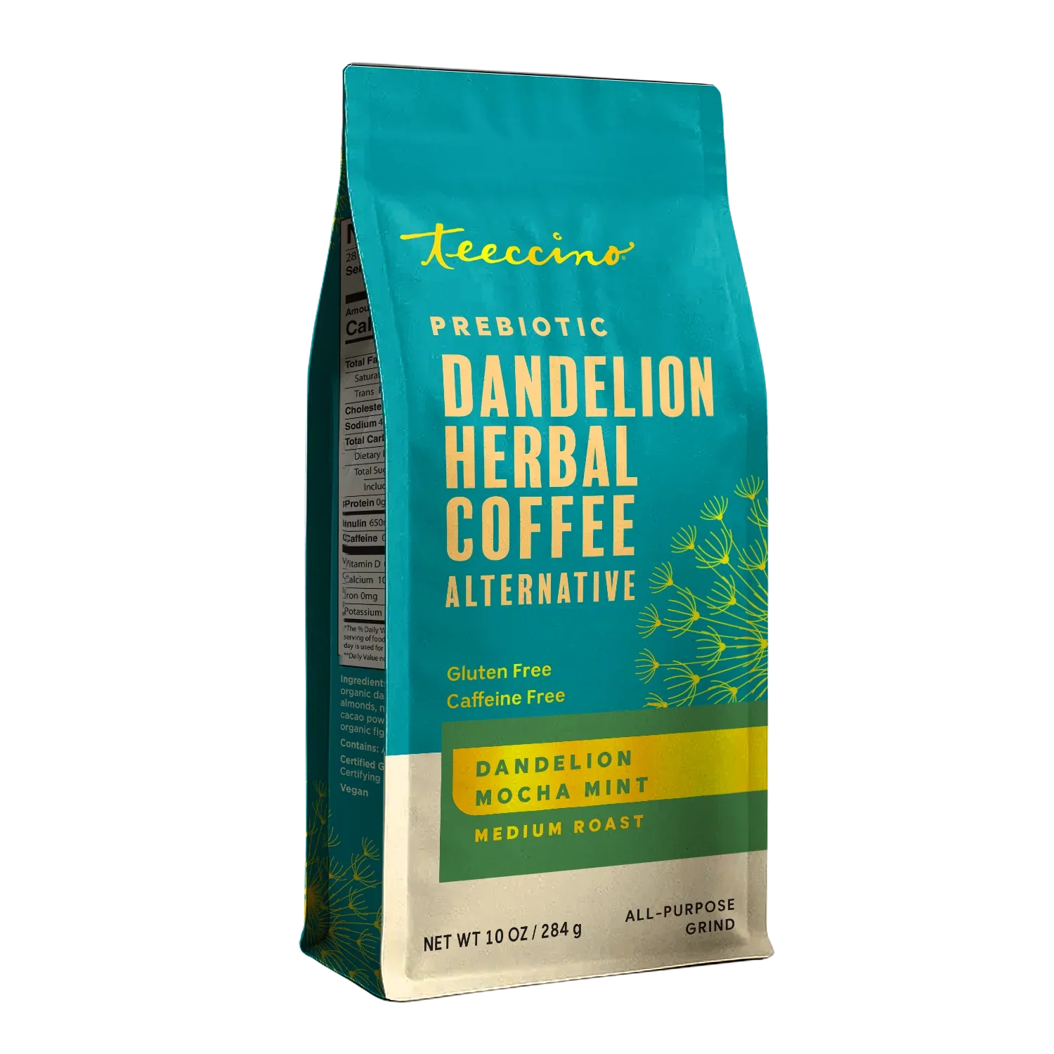 Dandelion Mocha Mint Herbal Coffee