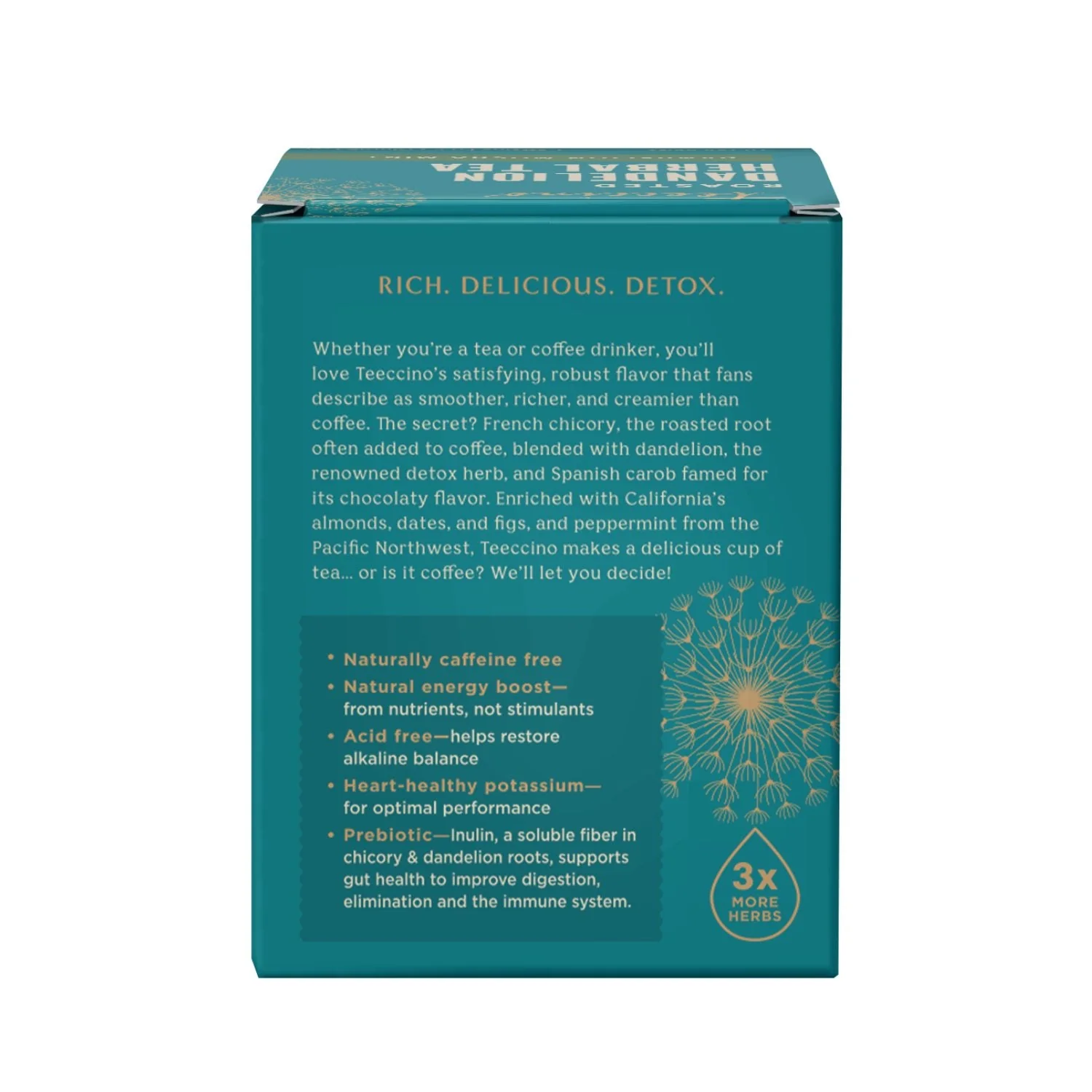 Dandelion Mocha Mint Roasted Herbal Tea - Image 14