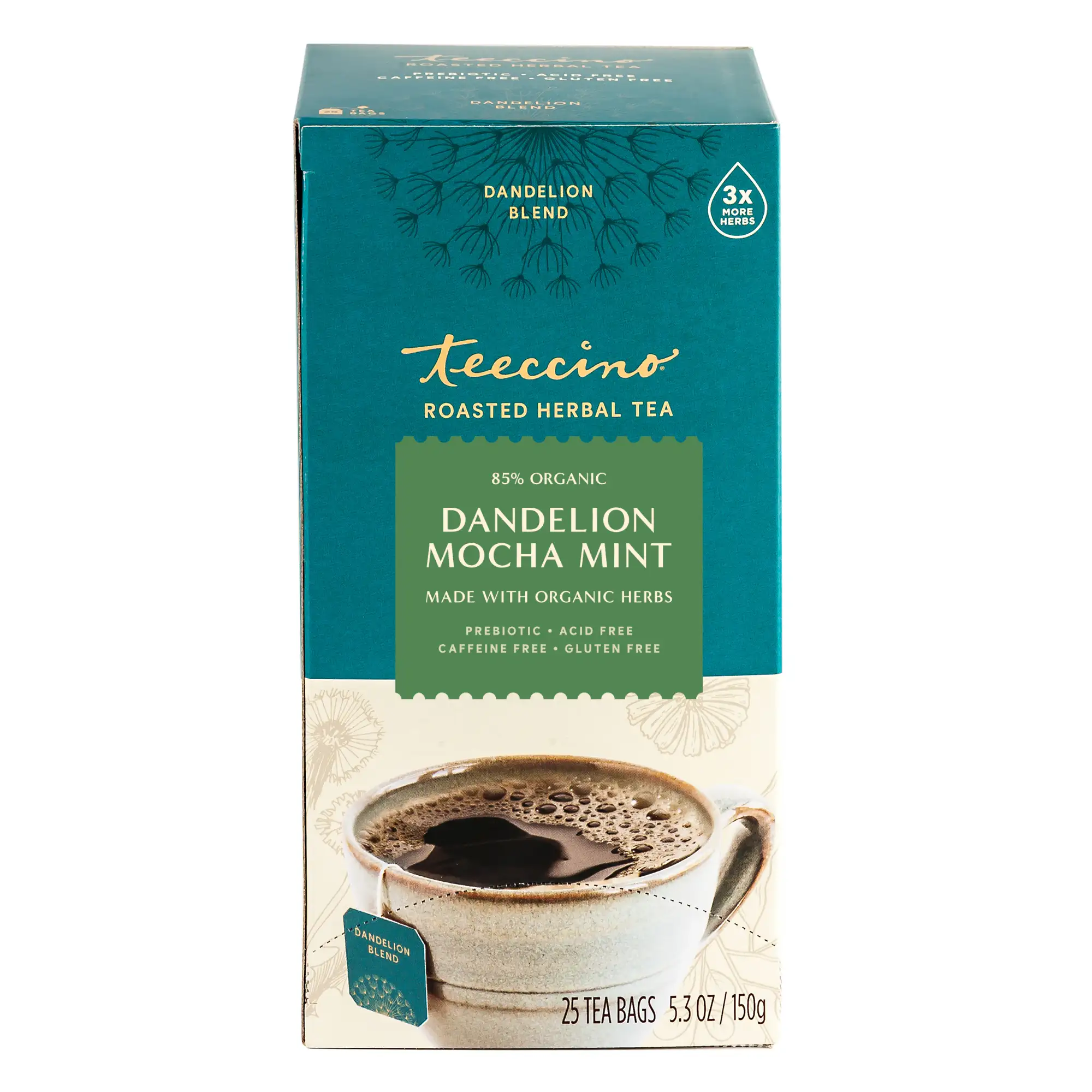 Dandelion Mocha Mint Roasted Herbal Tea - Image 5