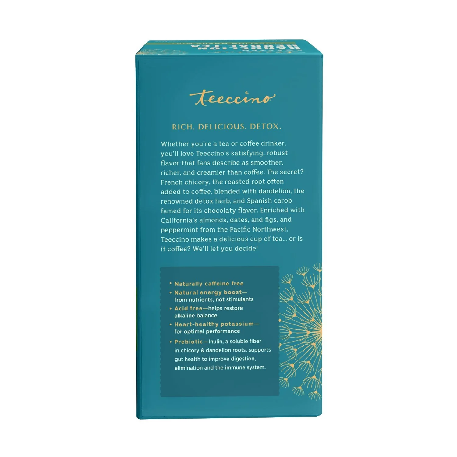 Dandelion Mocha Mint Roasted Herbal Tea - Image 8