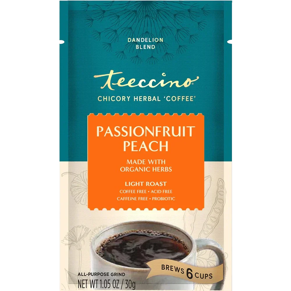 Dandelion Passionfruit Peach Herbal Coffee - Image 3