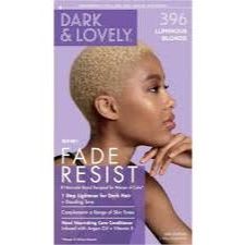 Dark and Lovely Fade Resist Hair Color #396 Luminous Blonde