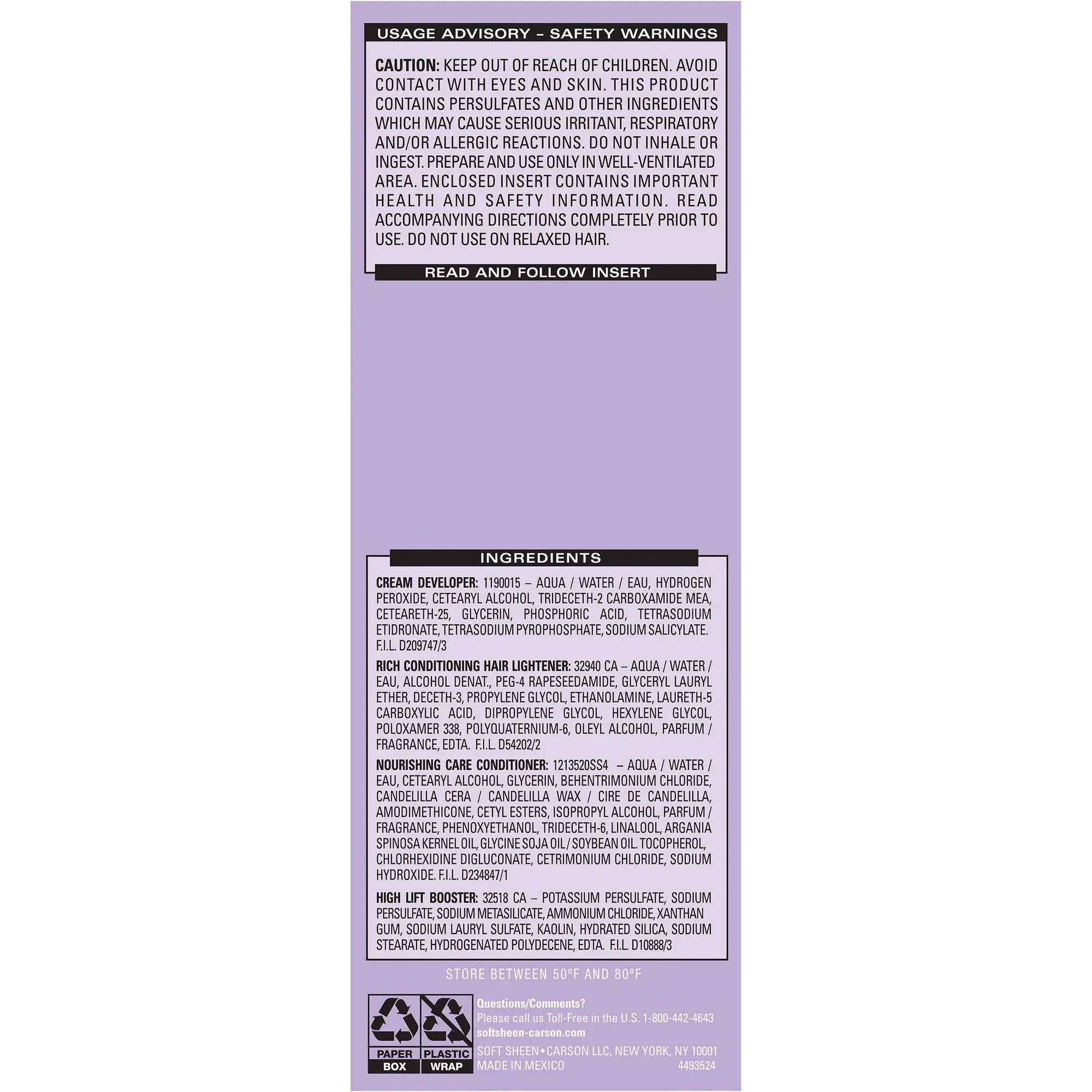 Dark and Lovely Fade Resist Hair Color #396 Luminous Blonde - Image 2