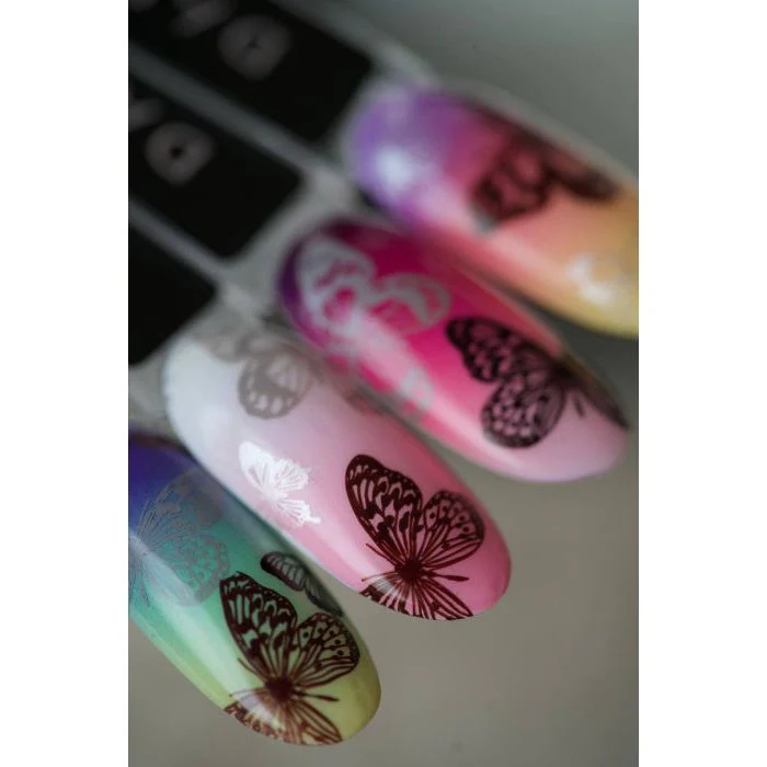 DARK STAMPING POLISH №42 LIGHT GRAY, 8 ML Article : S042 - Image 3
