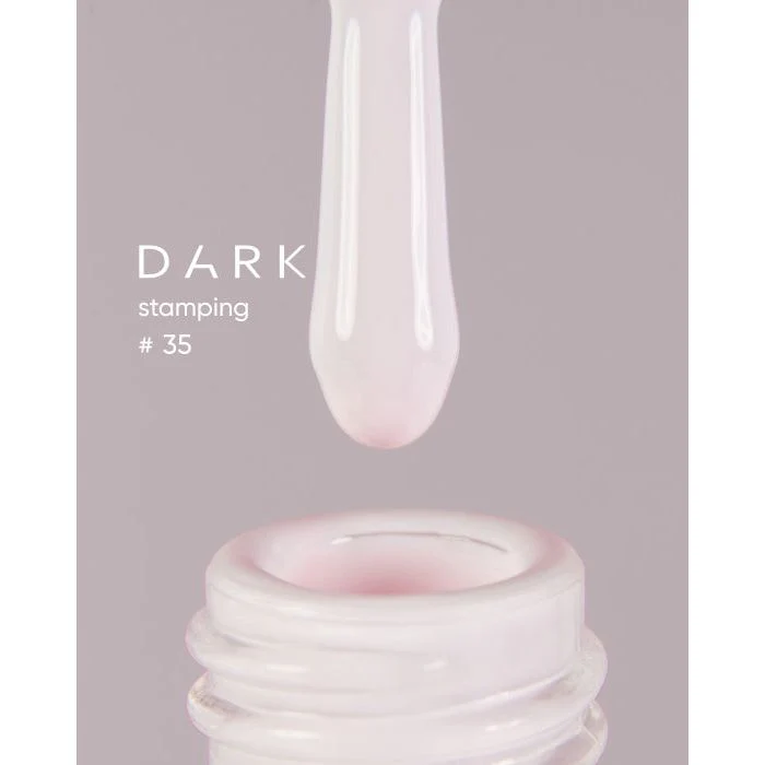 DARK STAMPING POLISH MILK PINK №35, 8 ML  Article : S035