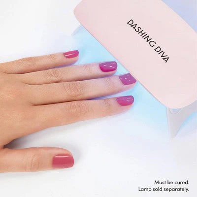 Dashing Diva Glaze Semi-Cured Gel Nail Polish Strips Emerald Marble 32ct - New - Image 5