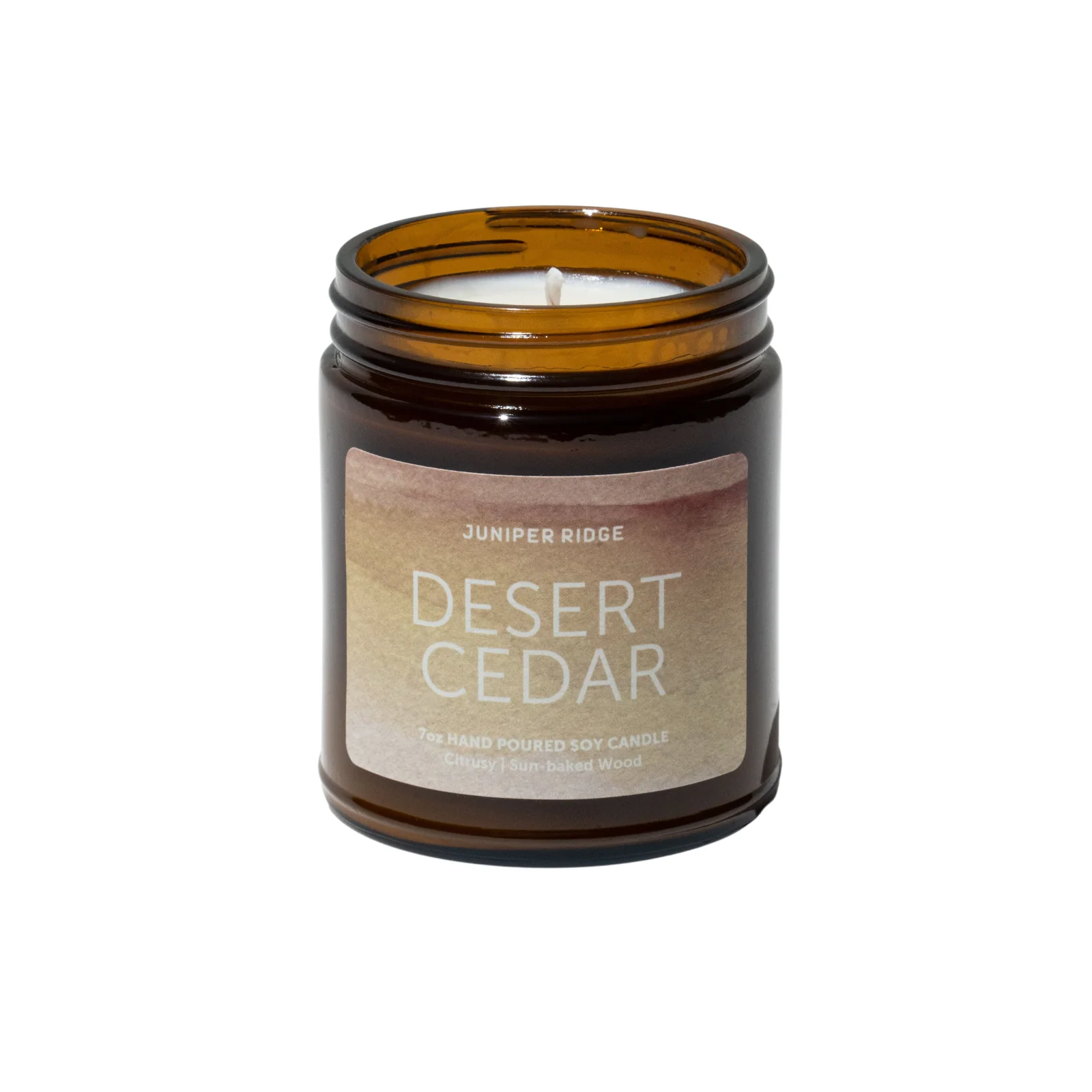 Desert Cedar Essential Oil Candle