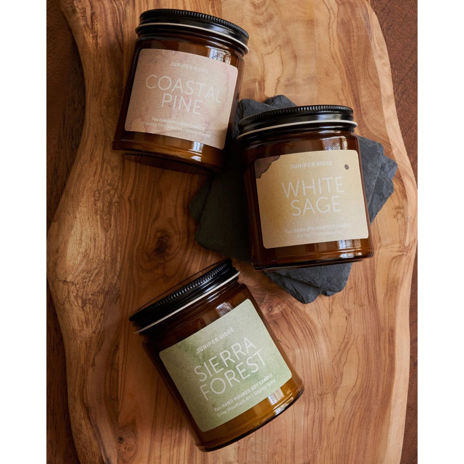 Desert Cedar Essential Oil Candle - Image 4
