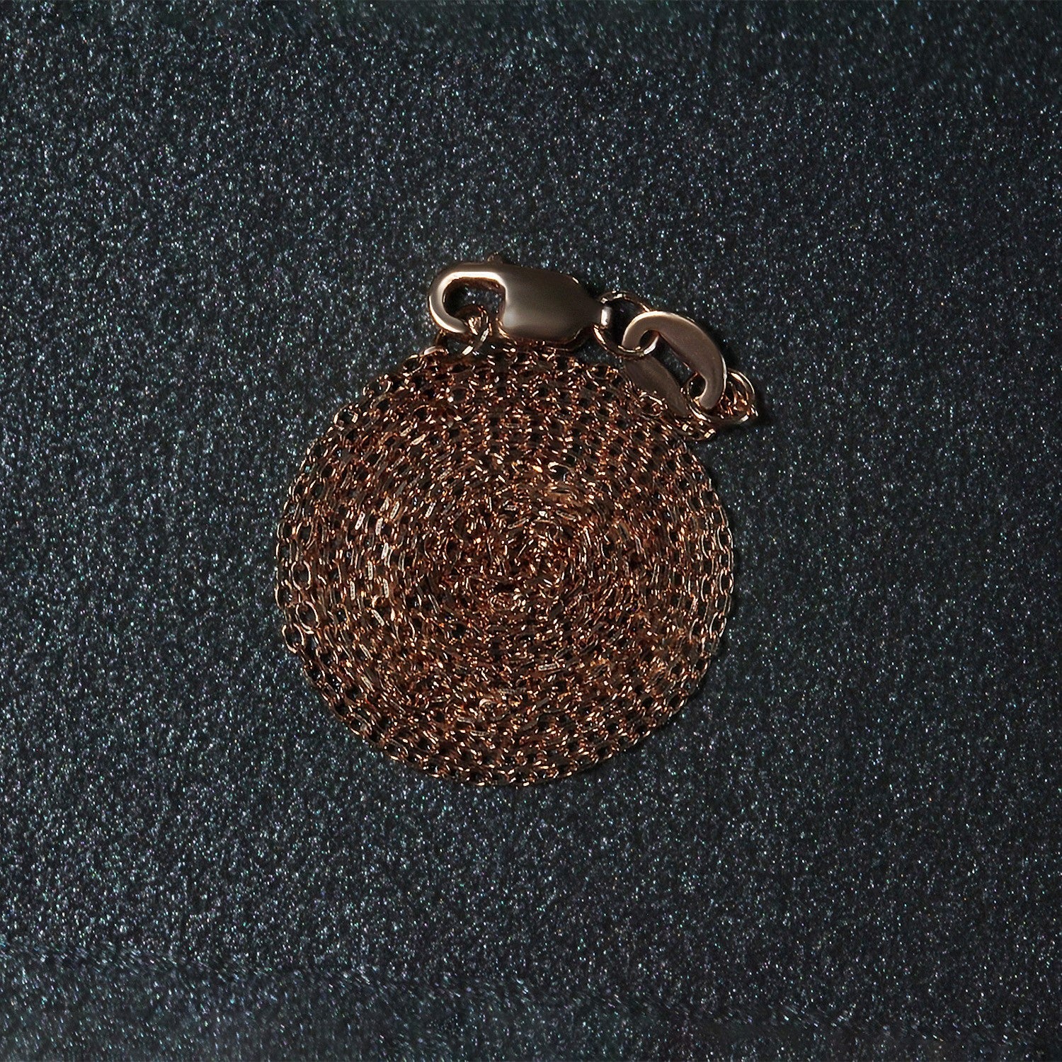 Diamond Cut Cable Link Chain in 14k Rose Gold (0.8 mm) - Image 13