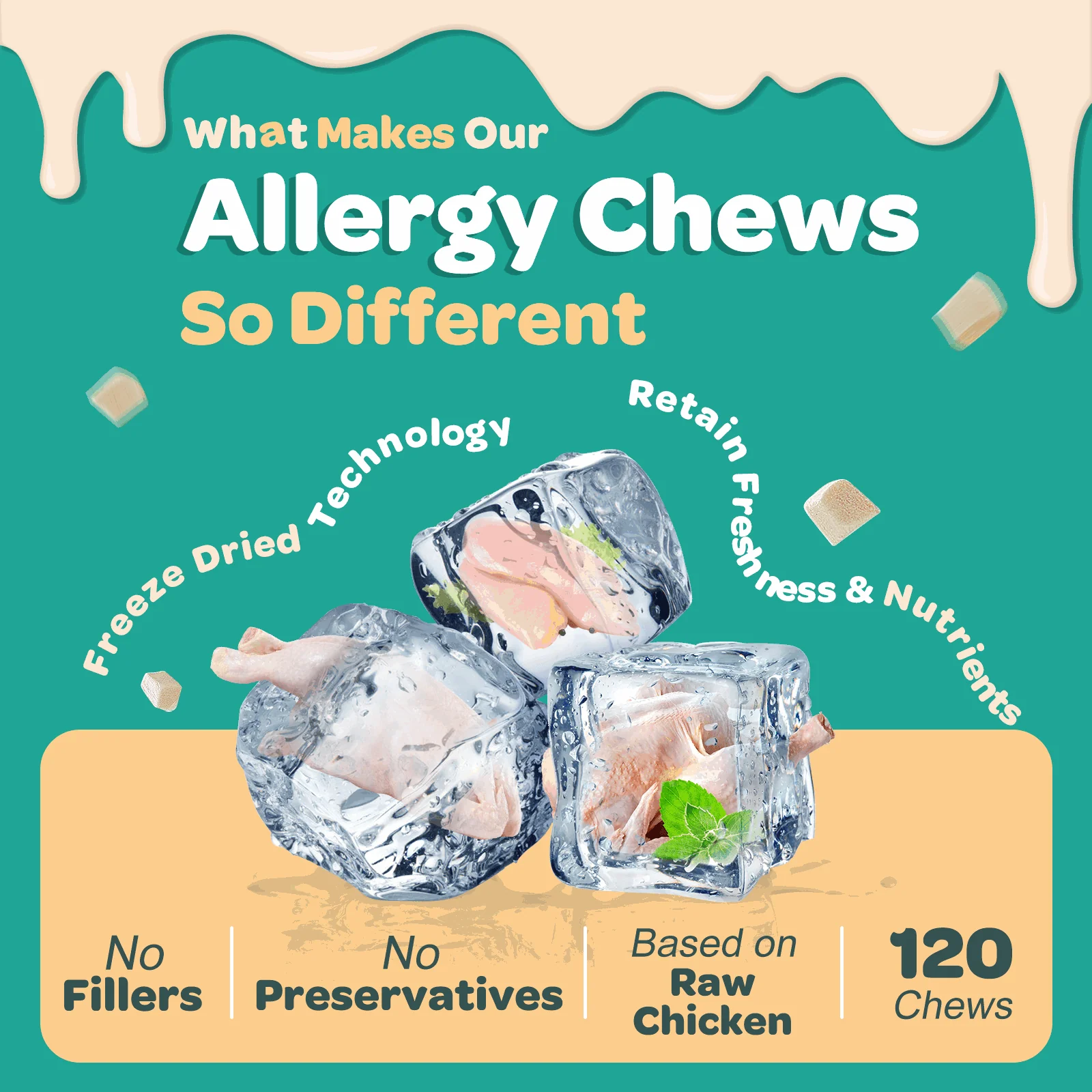 Dogs & Cats Allergy Relief Chews, 3 Billion CFUs - Image 7